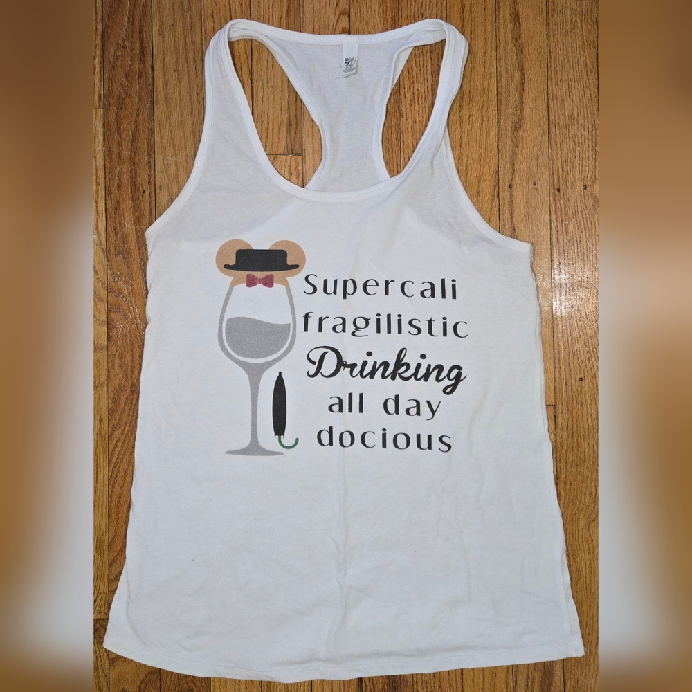 Large Women's Humerous Tank Top